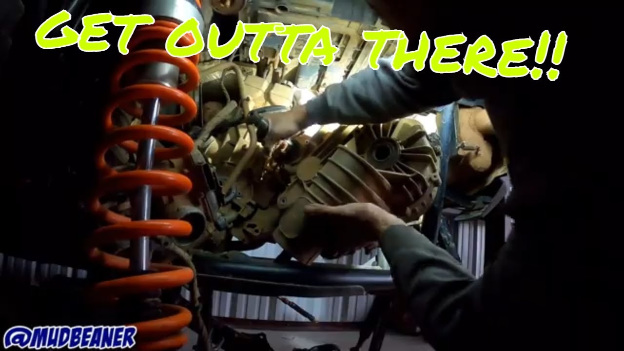 RZR transmission Removal - part 2