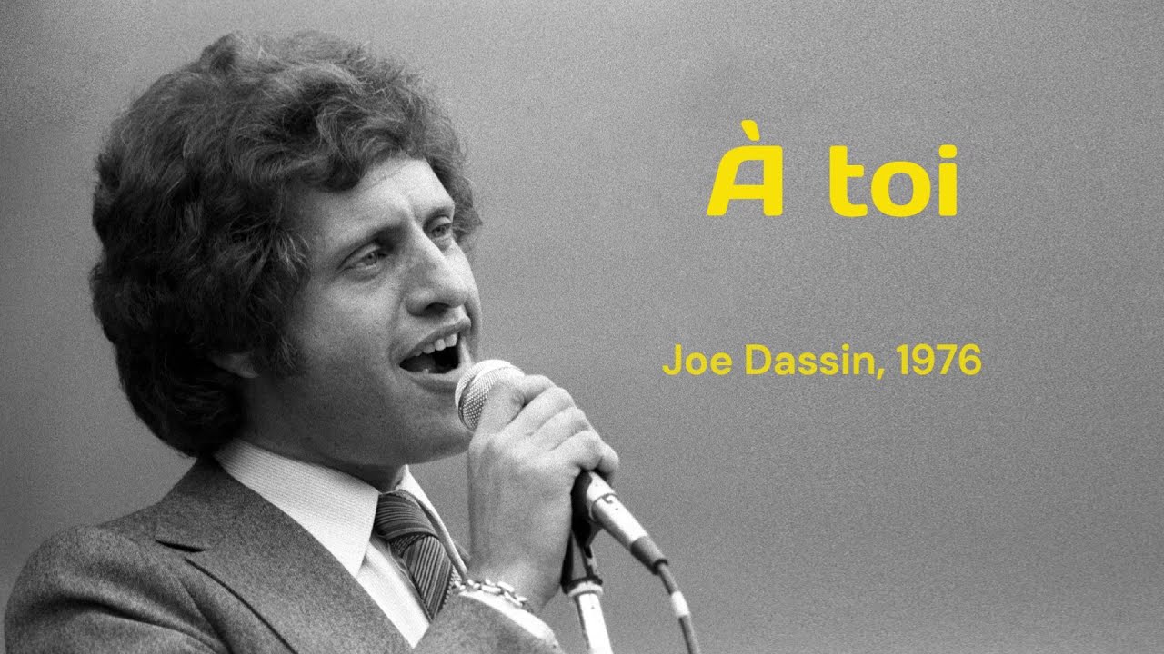 Karaoke · À toi  -Joe Dassin