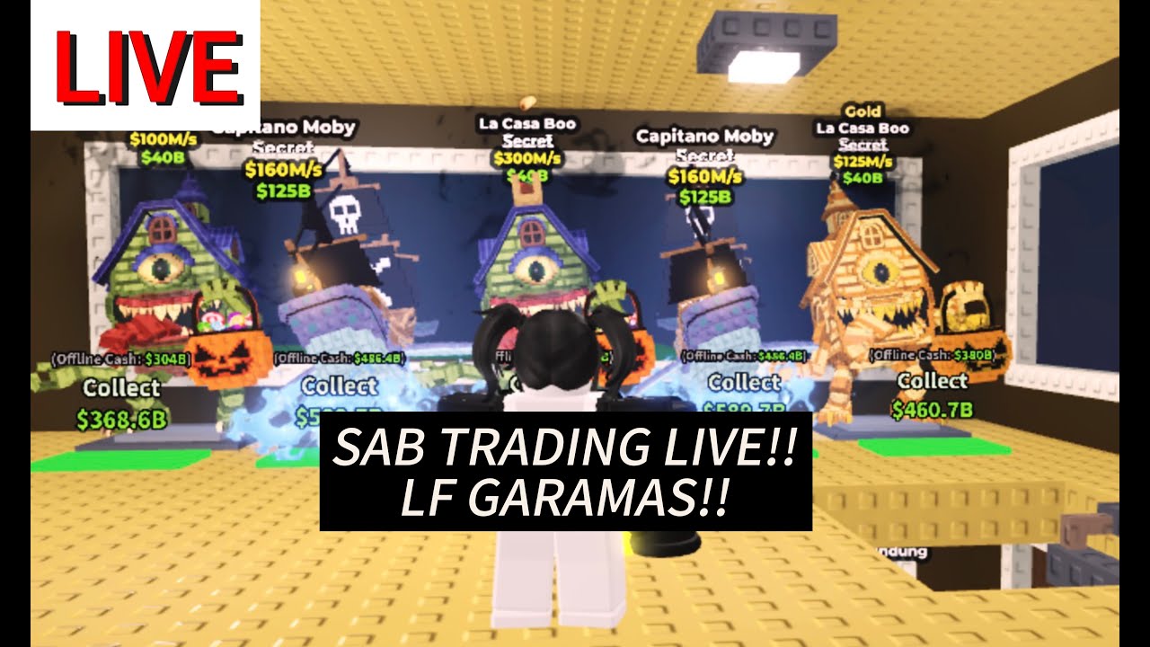 🔴⭐️SAB Trading LIVE!! LF COLORFUL GARAMAS!!⭐️🔴