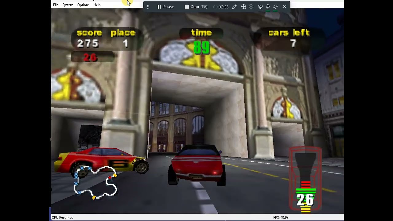 Destruction Derby 64 - Mydnyte Rumble - Arcade Mode