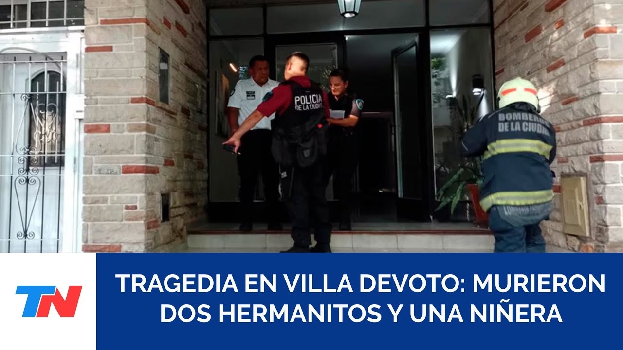 HORROR EN VILLA DEVOTO: confirmaron la causa de muerte de los dos hermanitos y la niñera