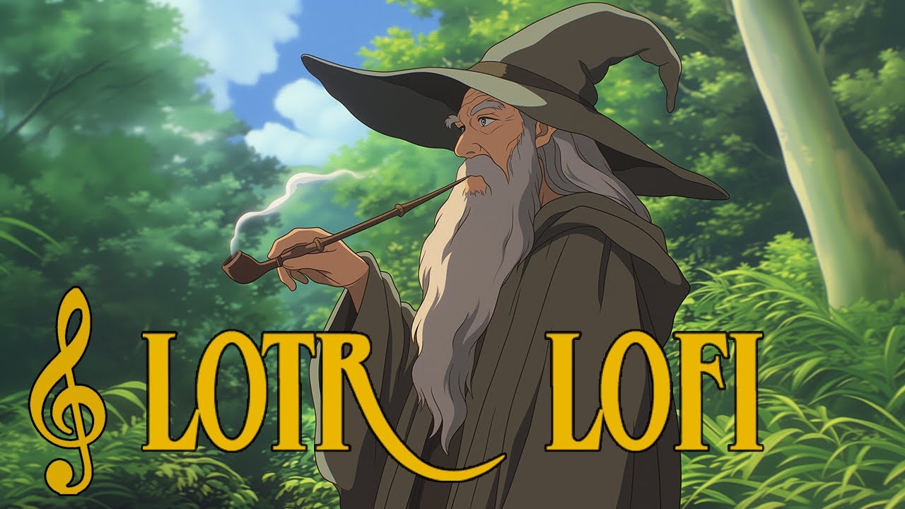 Chill with Gandalf in the Shire Woods 🧙🏻‍♂️ Lord of the Rings (LOTR) Lofi