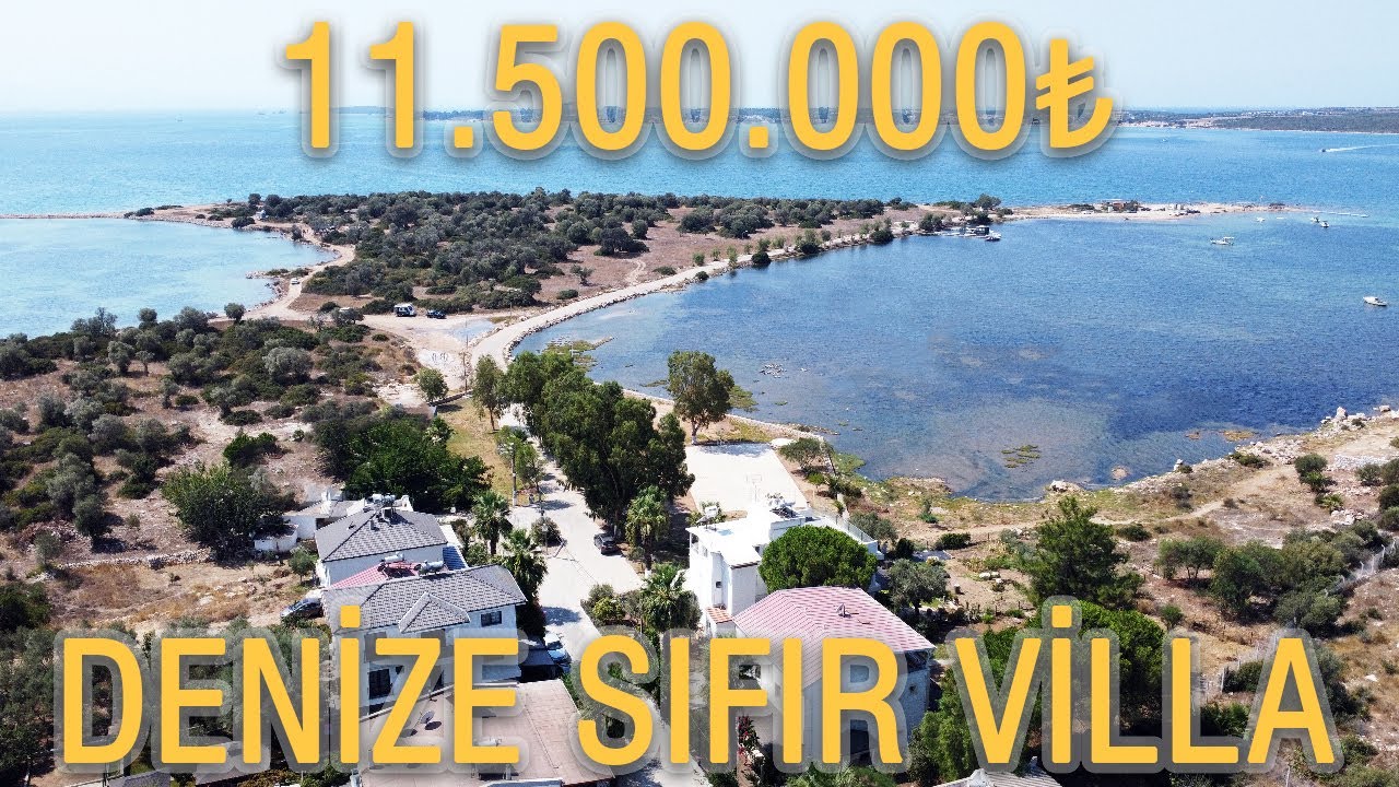 DİDİM'DE DENİZE SIFIR VİLLA