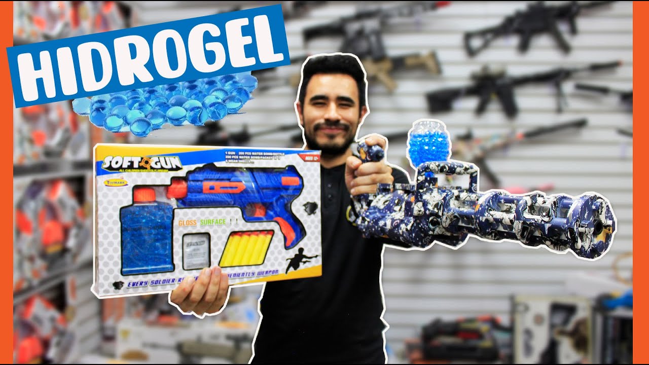 PIST0L4S de HIDROGEL🔫en Plaza Izazaga 38 | Baratas | Infrarrojo | Automáticas