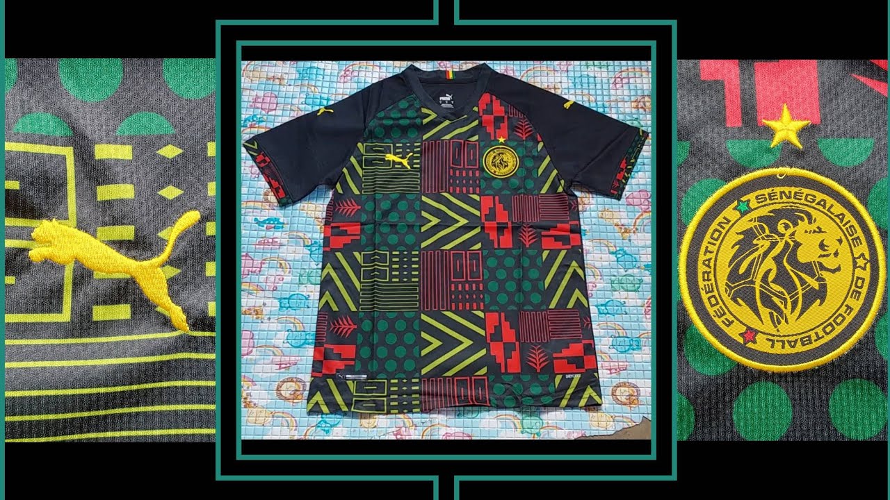 #40 #DETAIL JERSEY SENEGAL SPECIAL EDITION BLACK 2022 (GRADE ORI) / FANS VERSION ⚫️