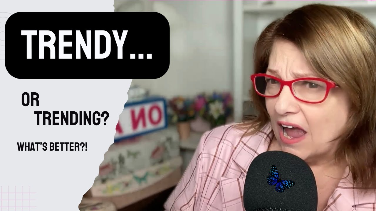 Trendy vs. Trending how to grow your socials!