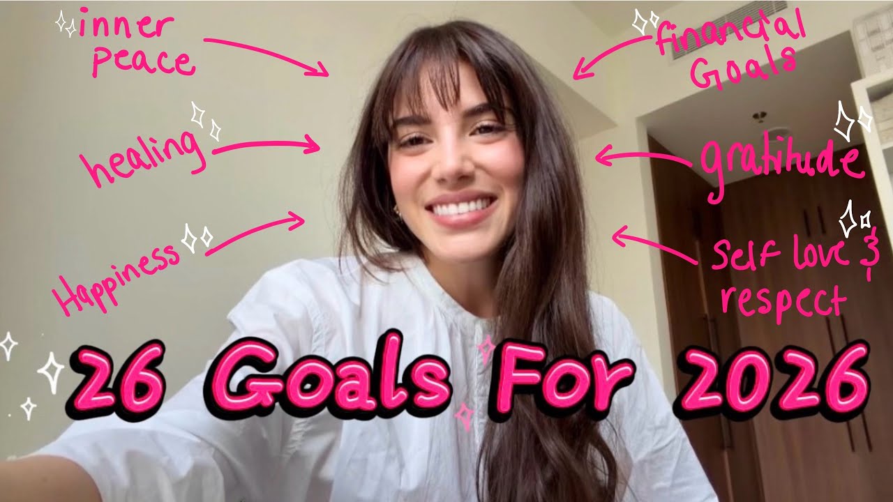 ✨26 Goals in 2026 ✨ (healing, growing, maturing)