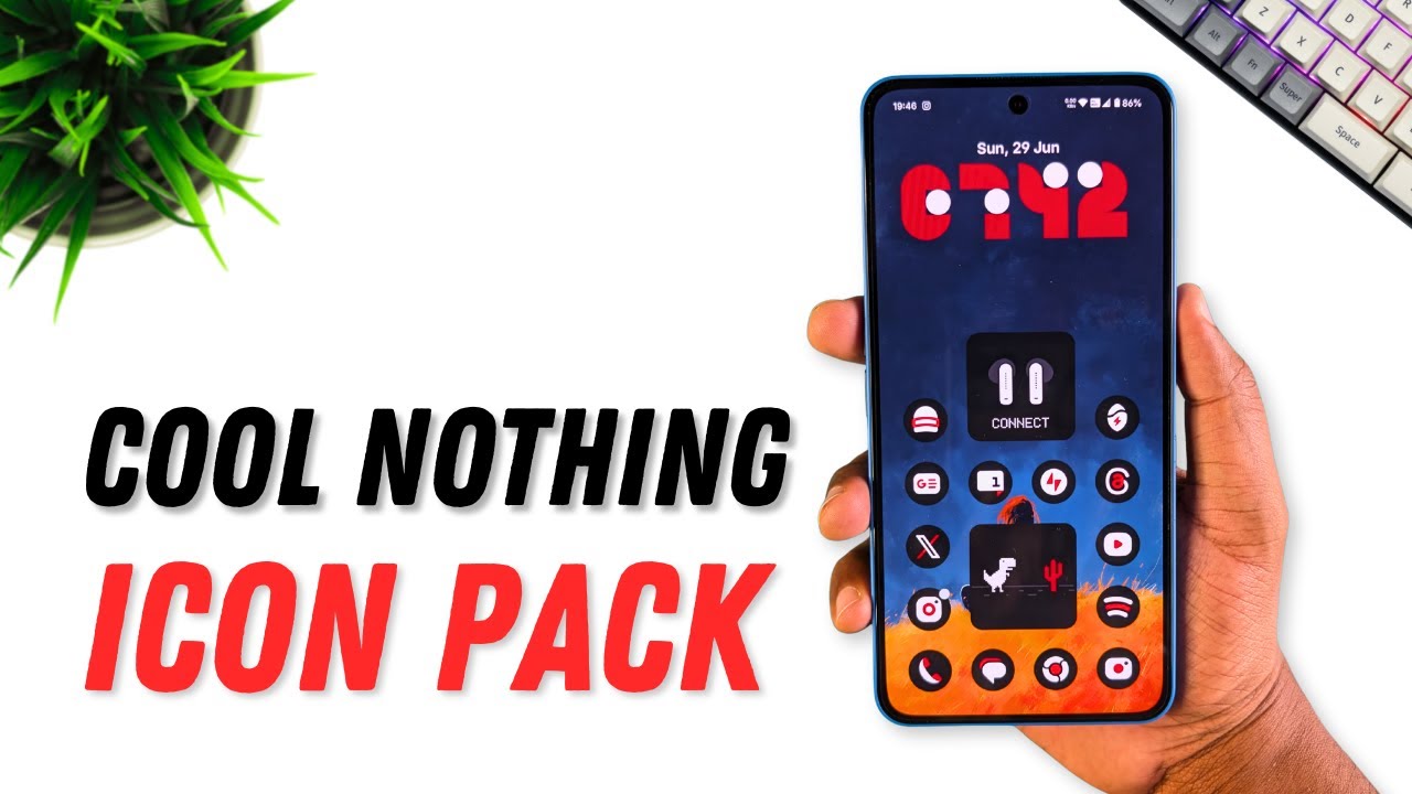 Coolest Nothing Icon Pack for Your Nothing Phone! 🔥