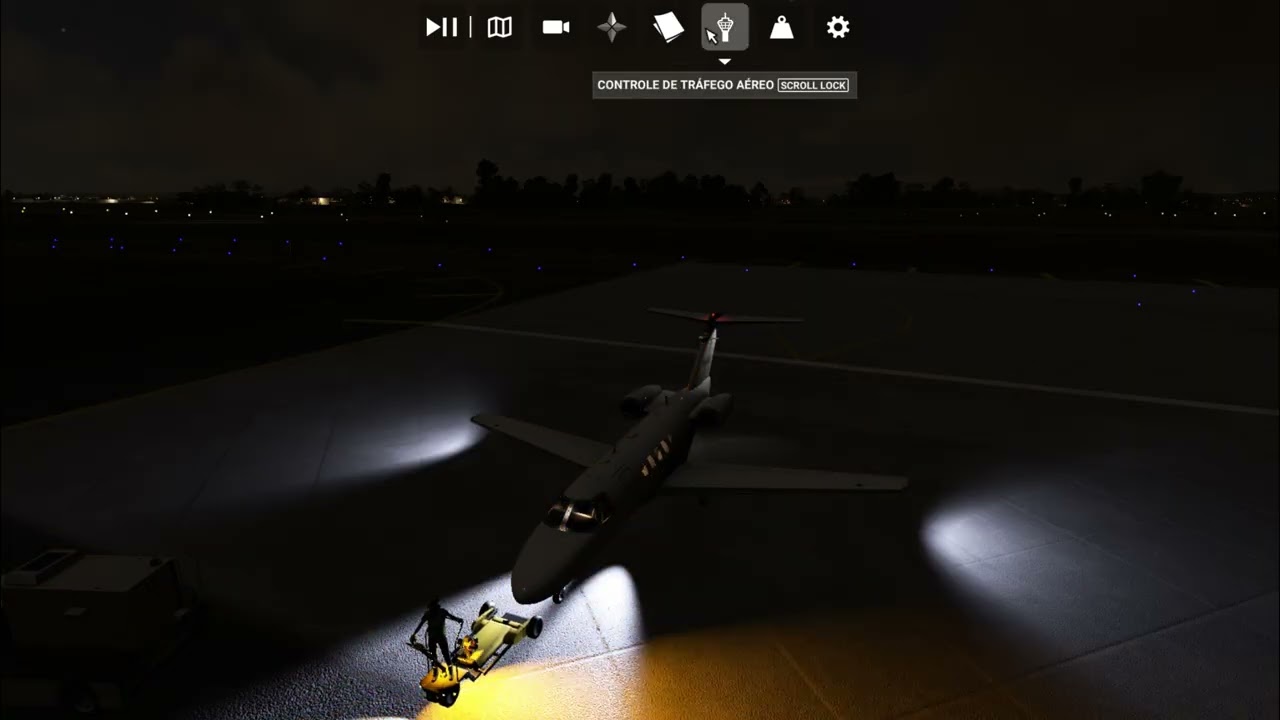 MSFS20 CESSNA CJ4 SBCT X SBPA RNAV Z RWY11