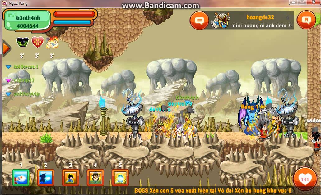 ngoc rong online son tinh san ngoc rong sao den 1s