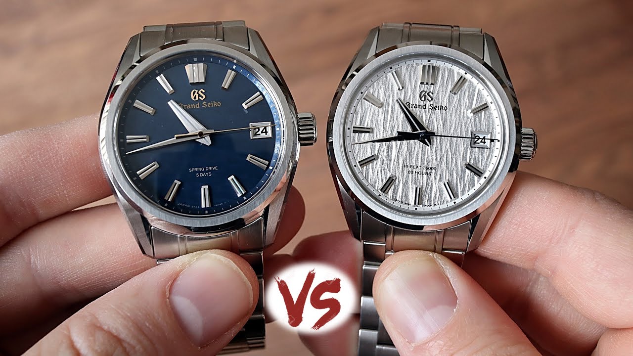 GRAND SEIKO Comparison - Lake Suwa (SLGA007) vs White Birch (SLGH005): Which is Right for You?
