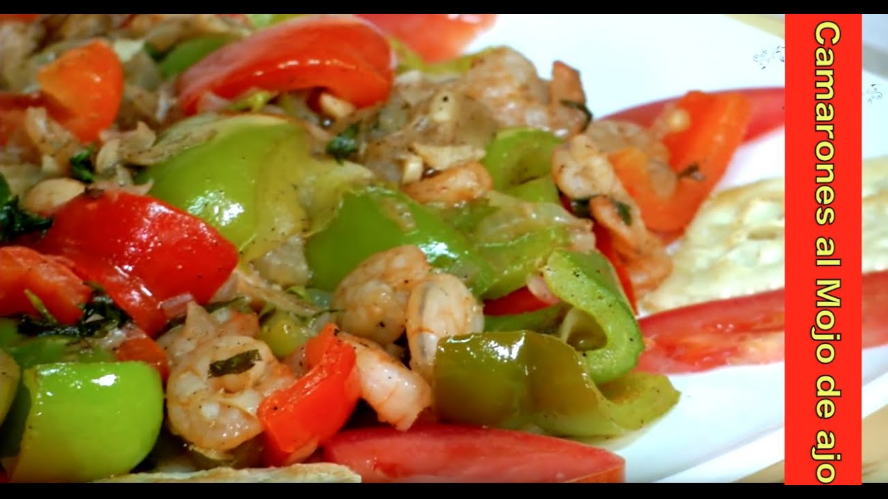 Camarones al mojo de ajo