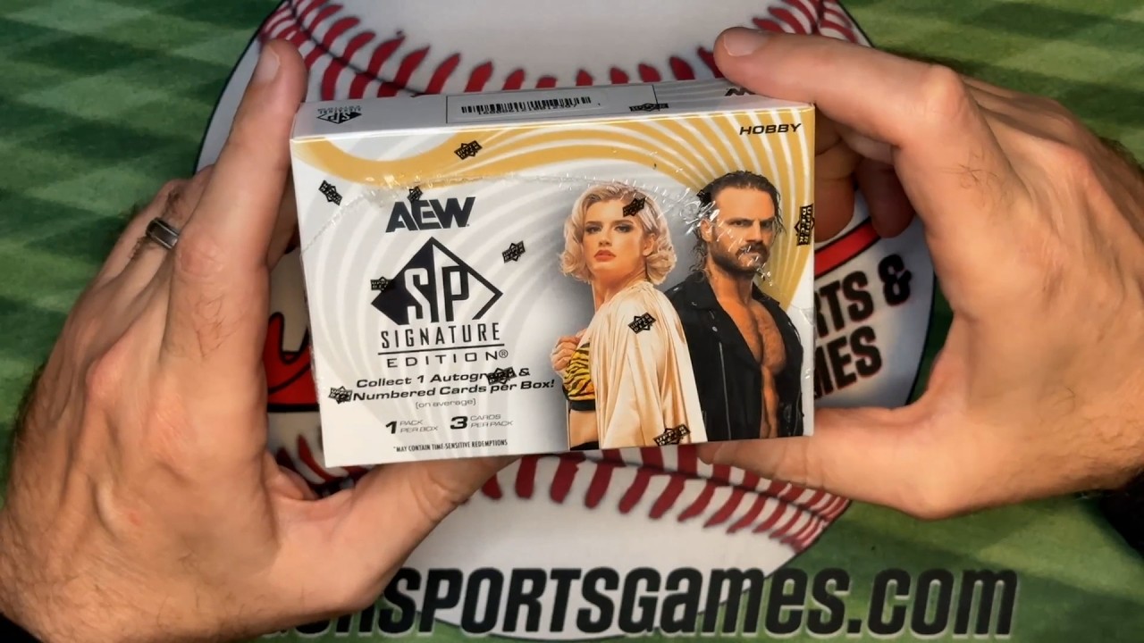 2025 AEW Upper Deck SP Signature Edition