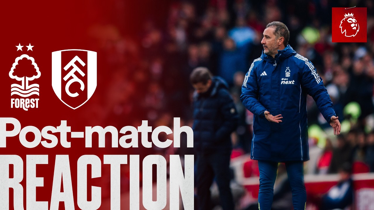 Vítor Pereira’s Reaction 🗣️ | Nottingham Forest 0-0 Fulham | Premier League