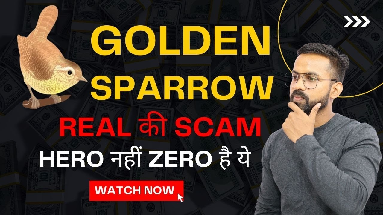 Golden Sparrow Token Review | Golden Sparrow Token Real or Scam | Golden Sparrow Coin | #scam