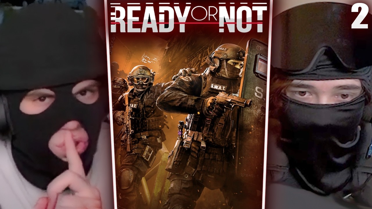 ГЛЕБ ИГРАЕТ в Ready or Not #2 / НОВЫЕ КАРТЫ (Ростик, Хелин) | Sasavot