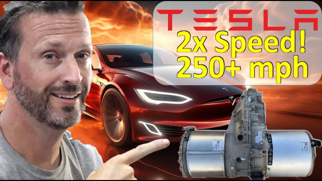 Make Your Tesla 2x Faster with This Gear Set Swap!