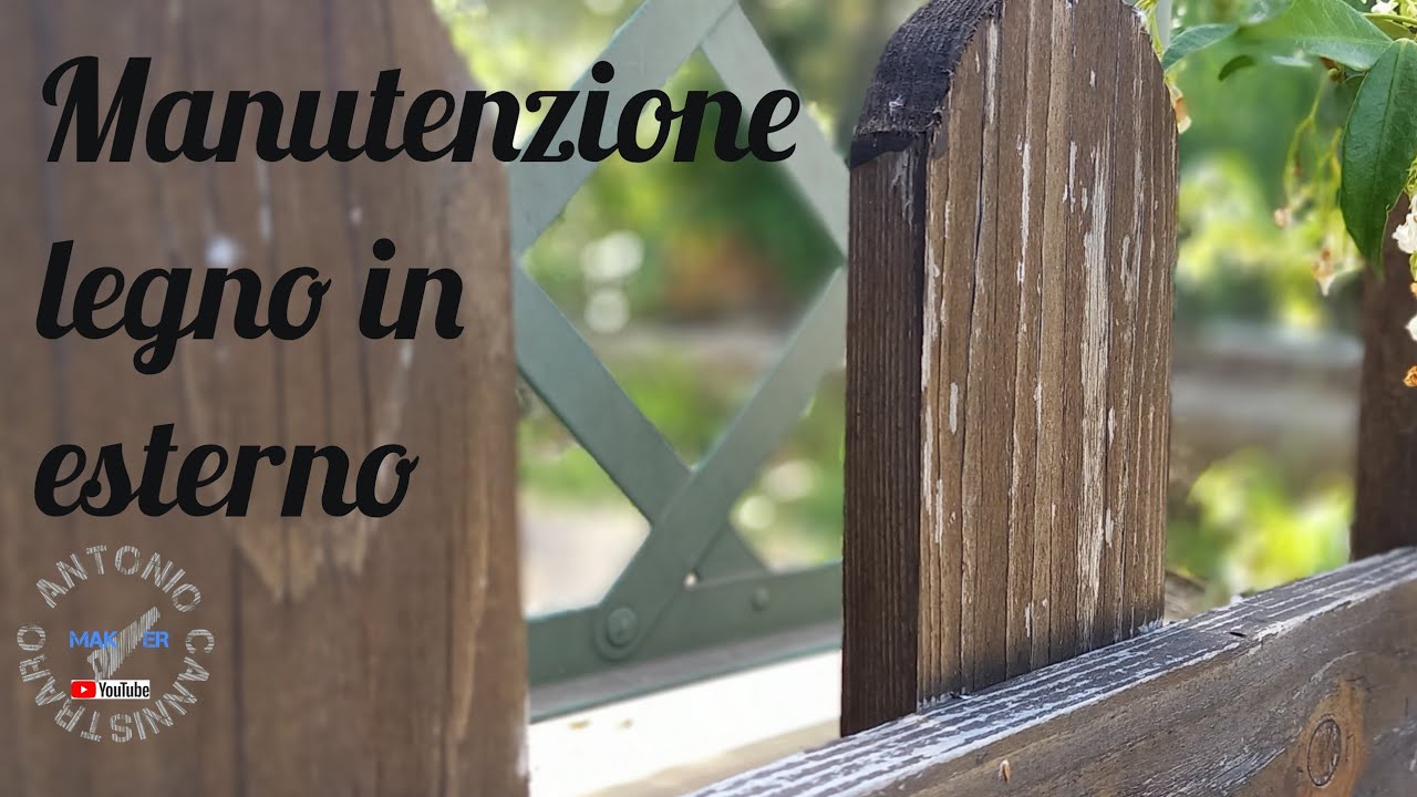 Manutenzione del legno in esterno. Perch&eacute; conviene carteggiare?