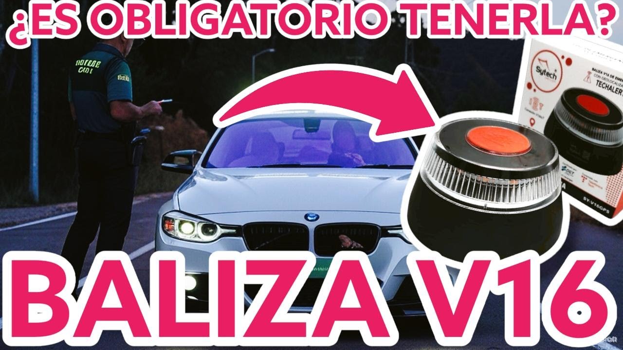 📛 El TIMO de la Baliza V16 en Espa&ntilde;a &iquest;Hay que comprarla? &iquest;Qu&eacute; pasa si no la tienes en el coche?