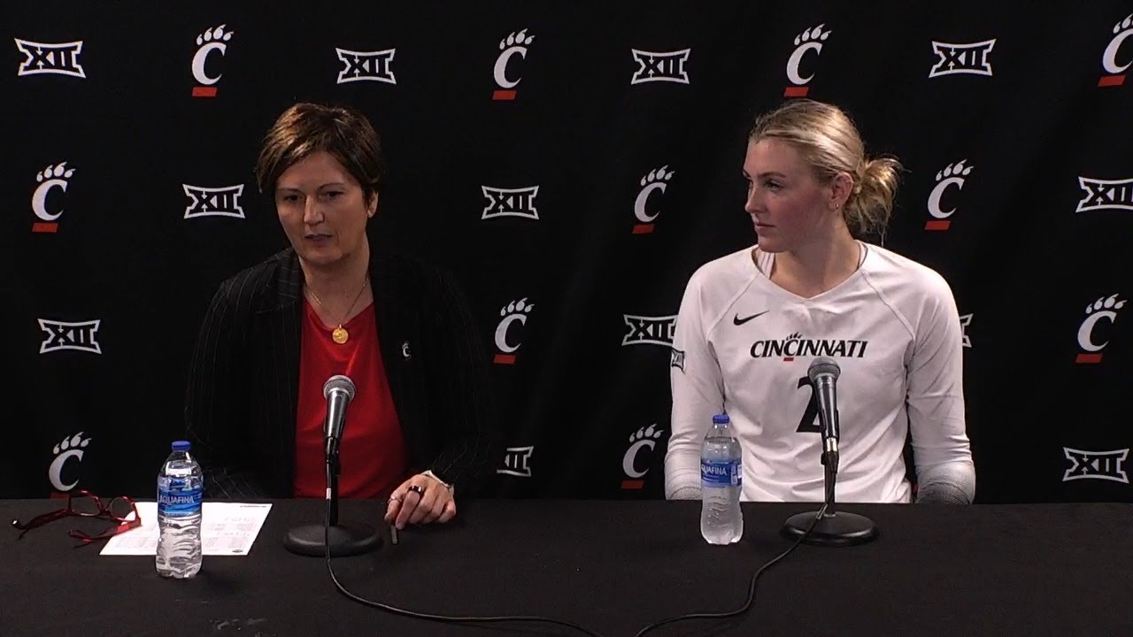 Cincinnati Volleyball vs. West Virginia Post Game Press Conference