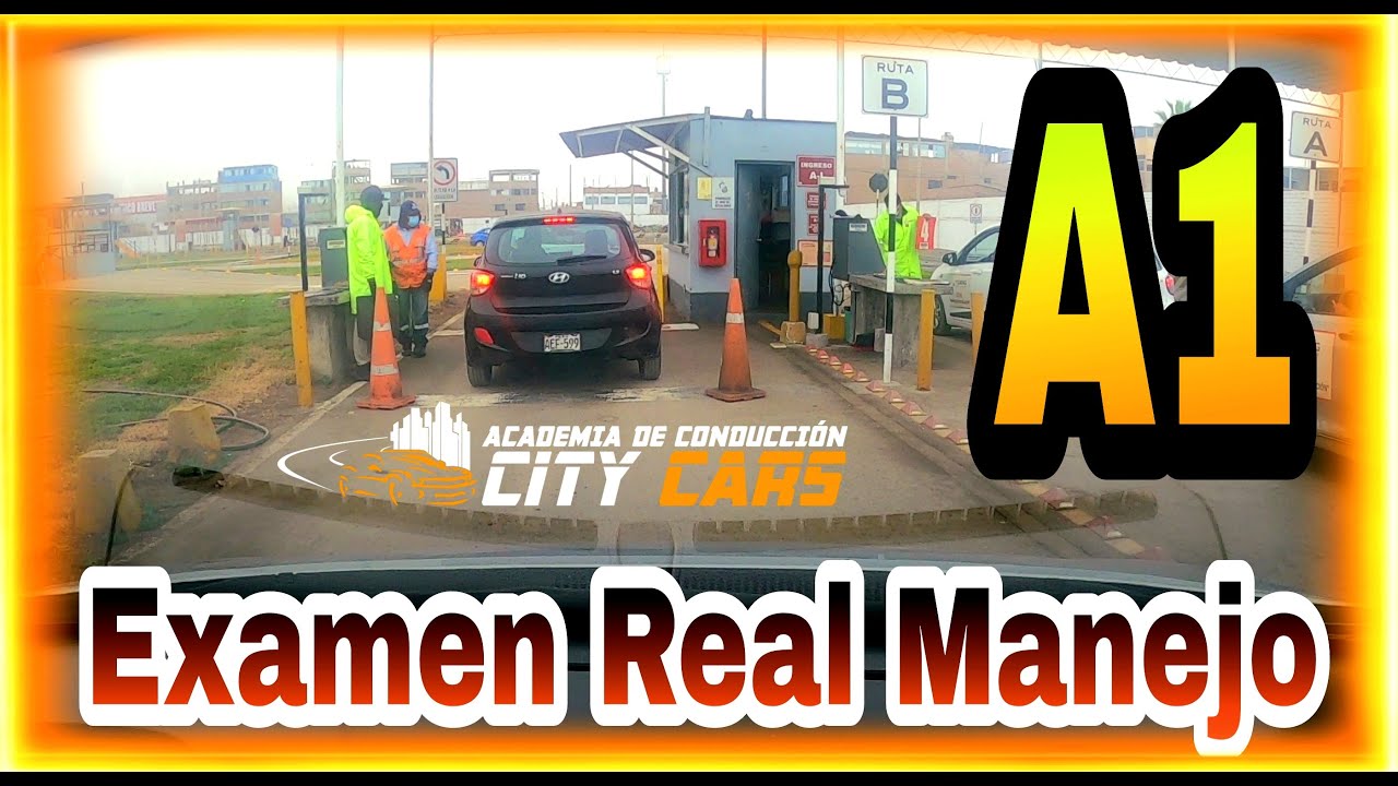Examen Manejo A1 Circuito Oficial Touring Conchan