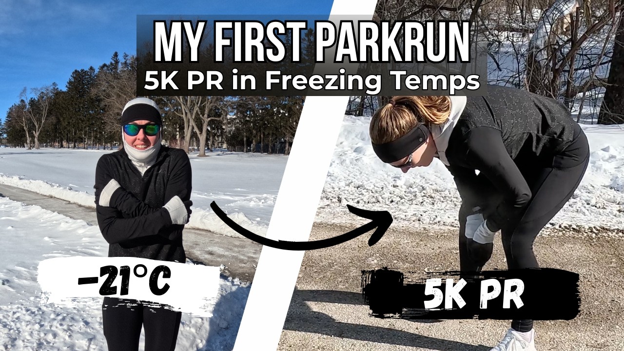 Личный рекорд при минусовой температуре: мой первый паркран при -21°C ❄️🏃‍♀️