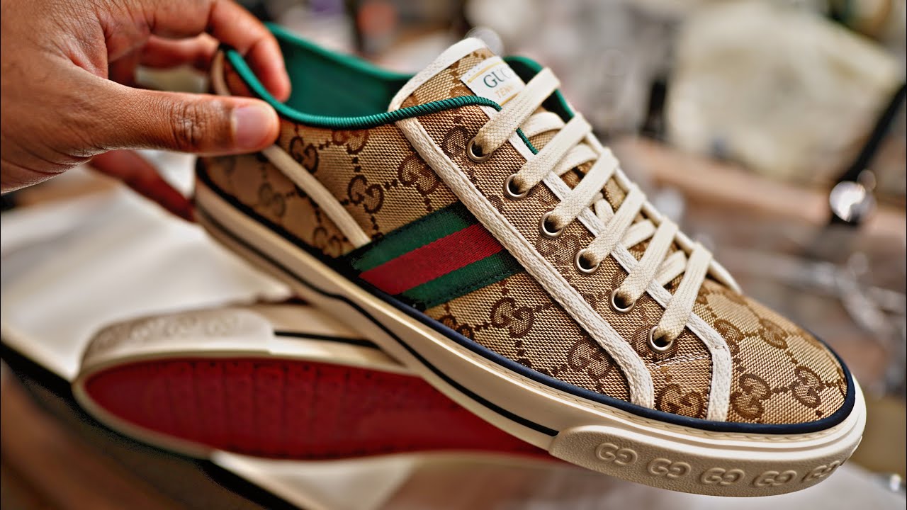 Men's GG Gucci Tennis 1977 Sneaker