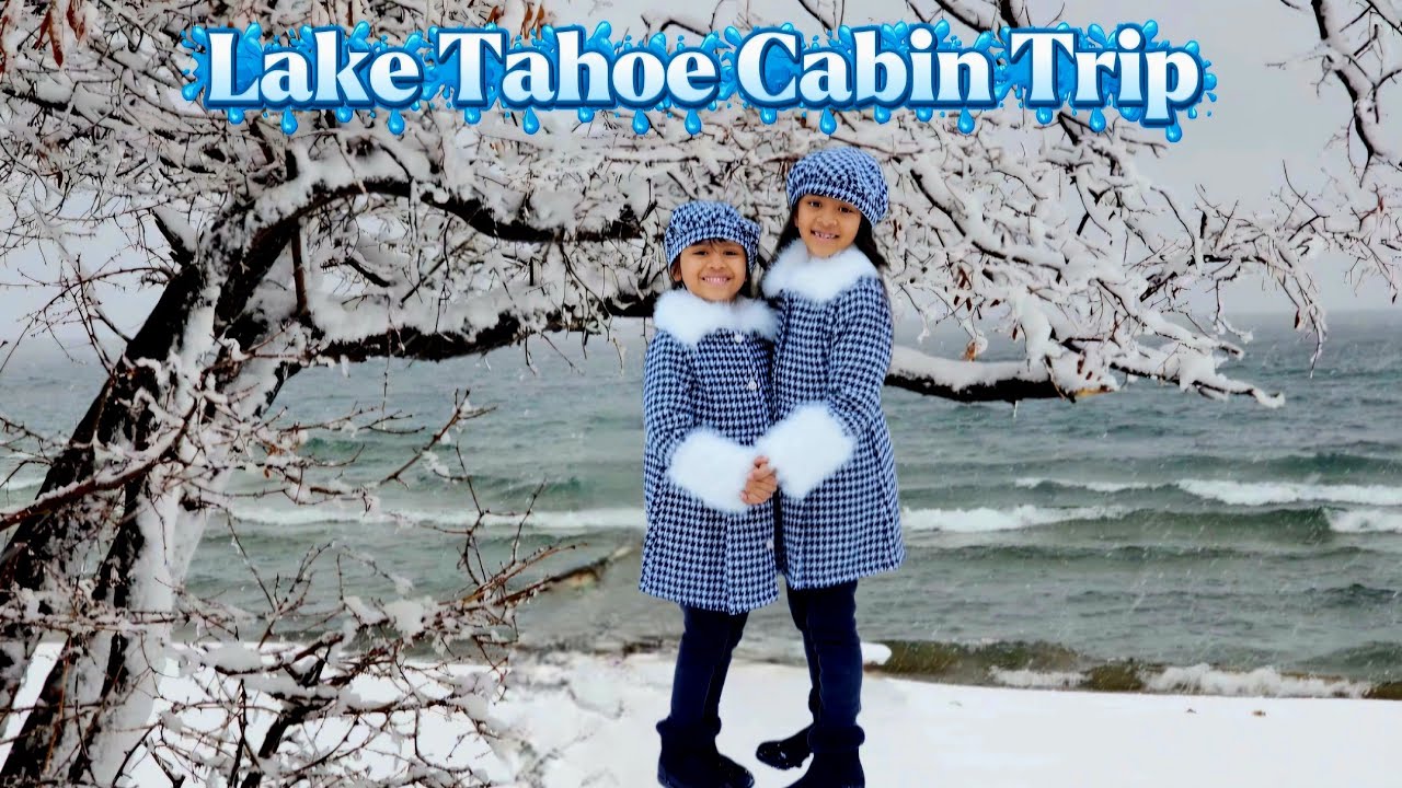 Winter Wonderland in Lake Tahoe ❄️ Our Magical Cabin Trip Adventure!