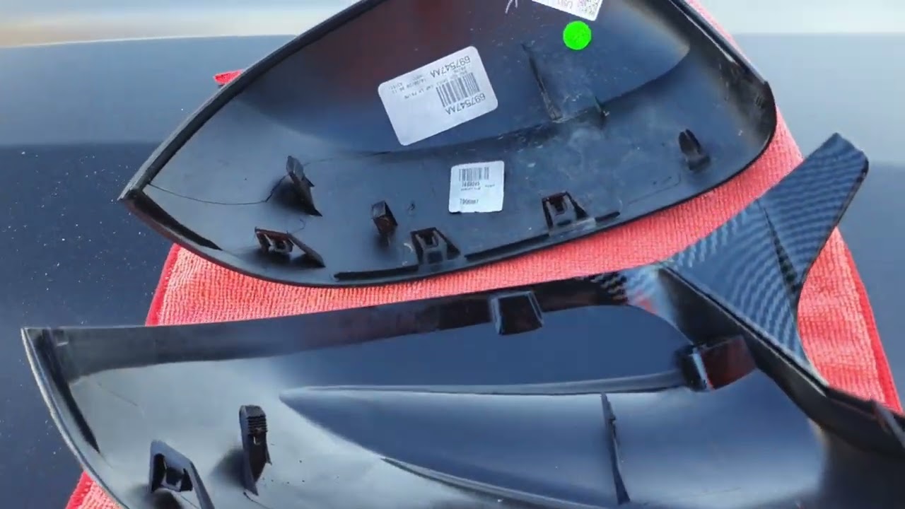 How to replace the mirror caps on BMW X7