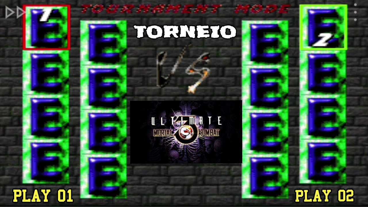 Como jogar um TORNEIO no Ultimate Mortal Kombat 3
