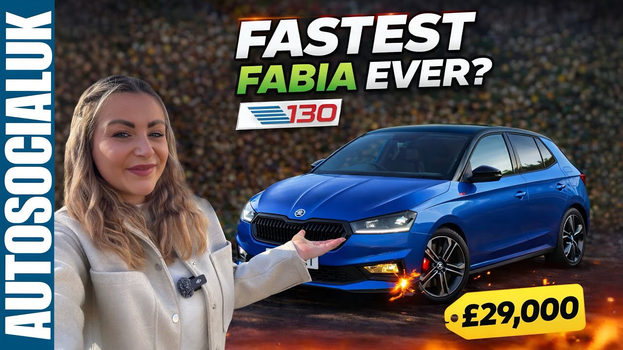 Обзор Skoda Fabia 130 – 174 л.с., неожиданный «теплый хэтчбек»!