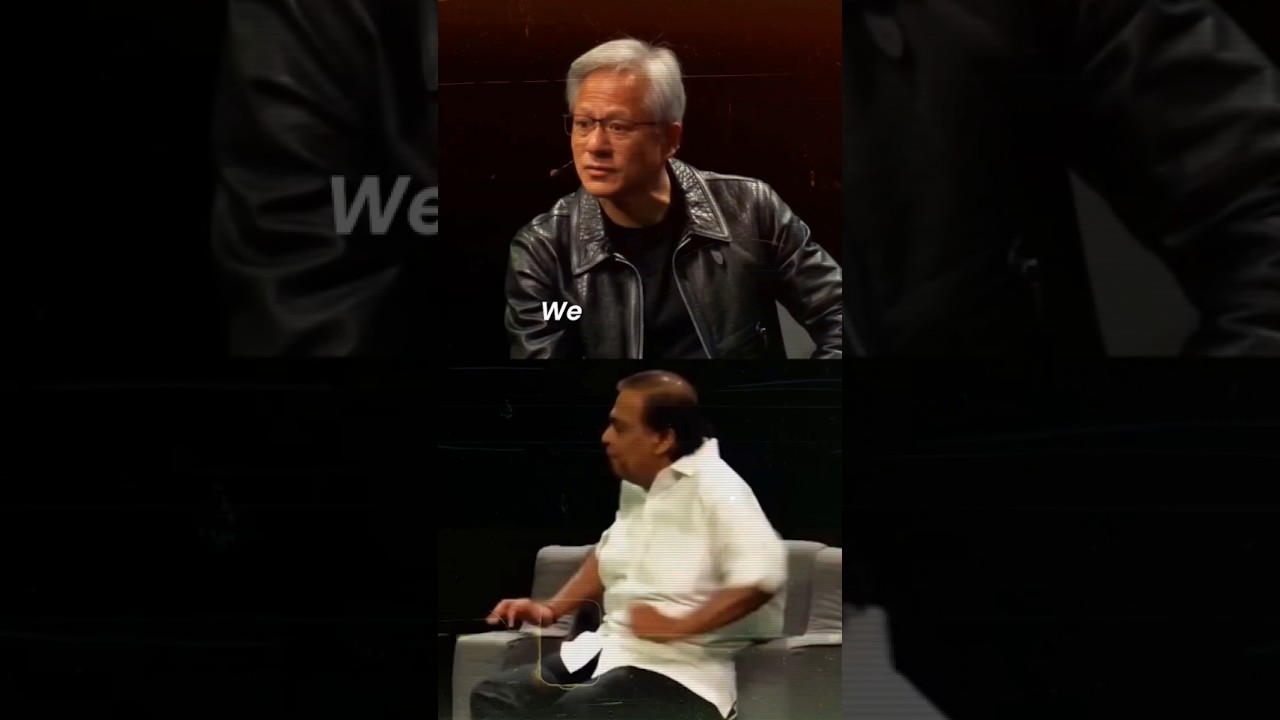 AI Infrastructure in India #nvidia #jio #ambani