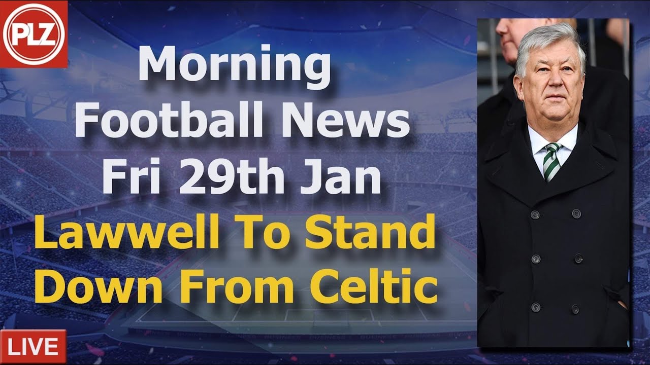 Reaction as Peter Lawwell announces Celtic departure
