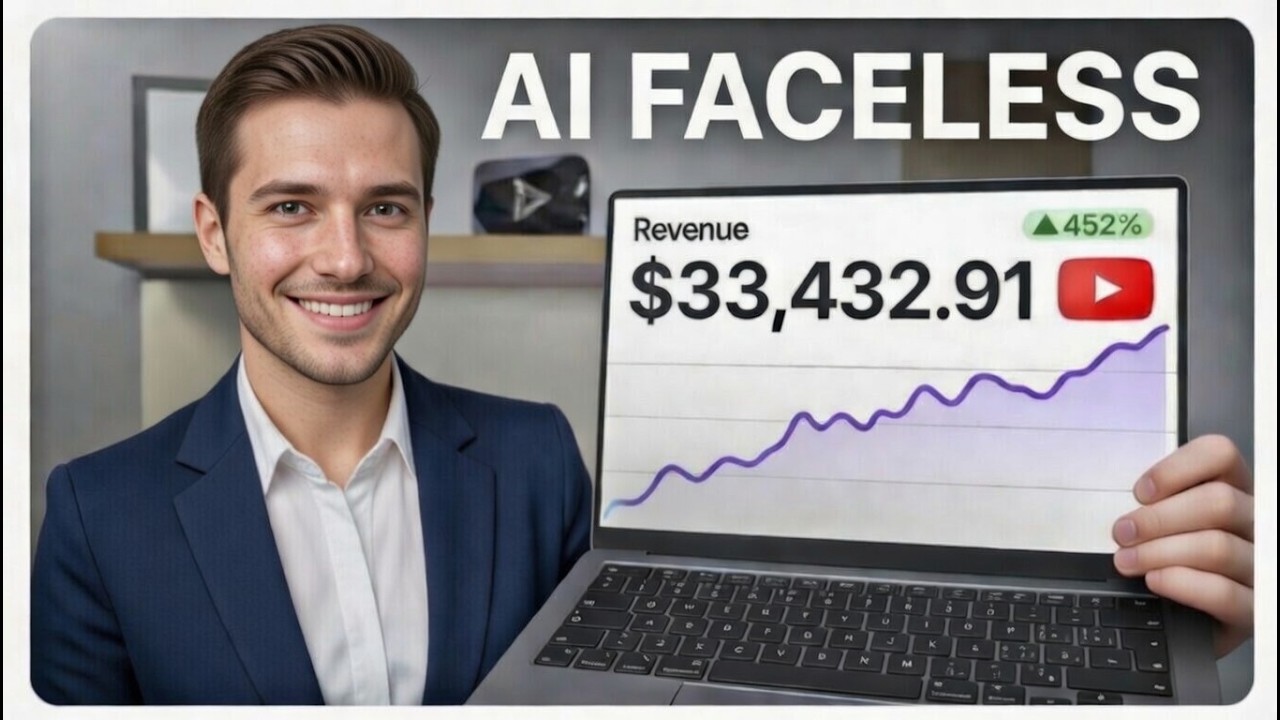 $33,432.91/Month… From a Faceless Channel Anyone Can Copy