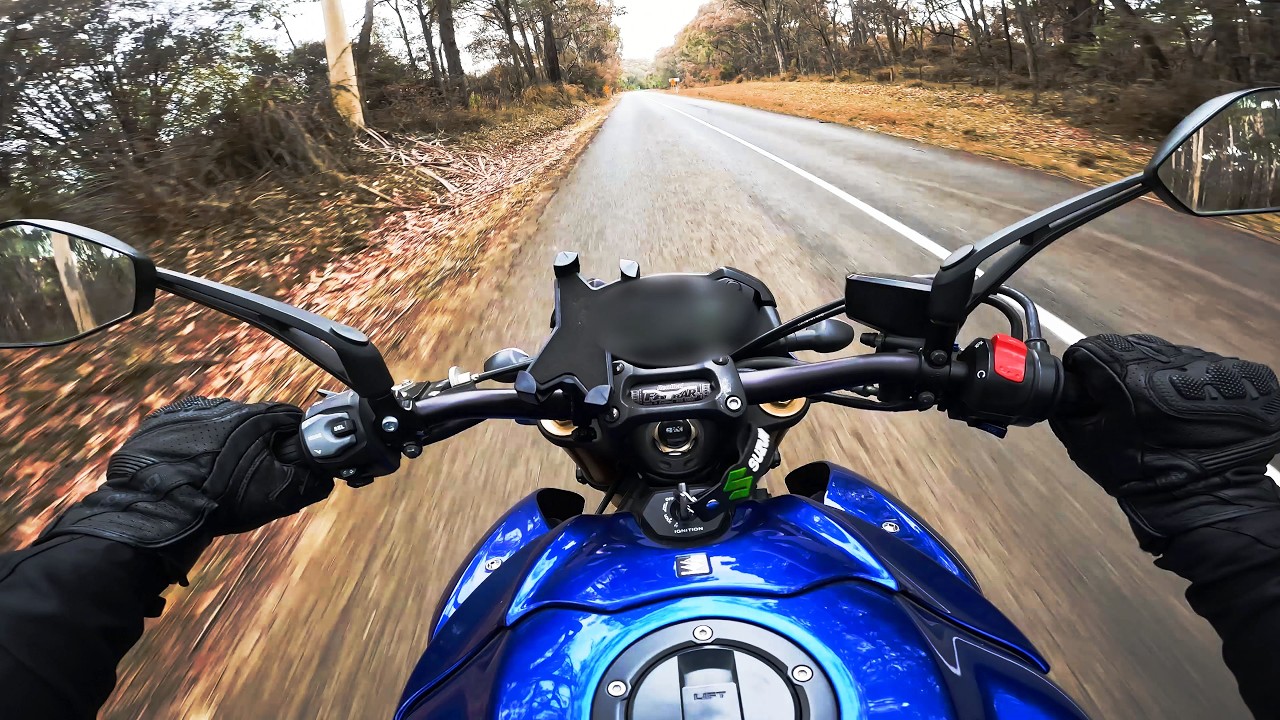 Another downside of riding a motorcycle