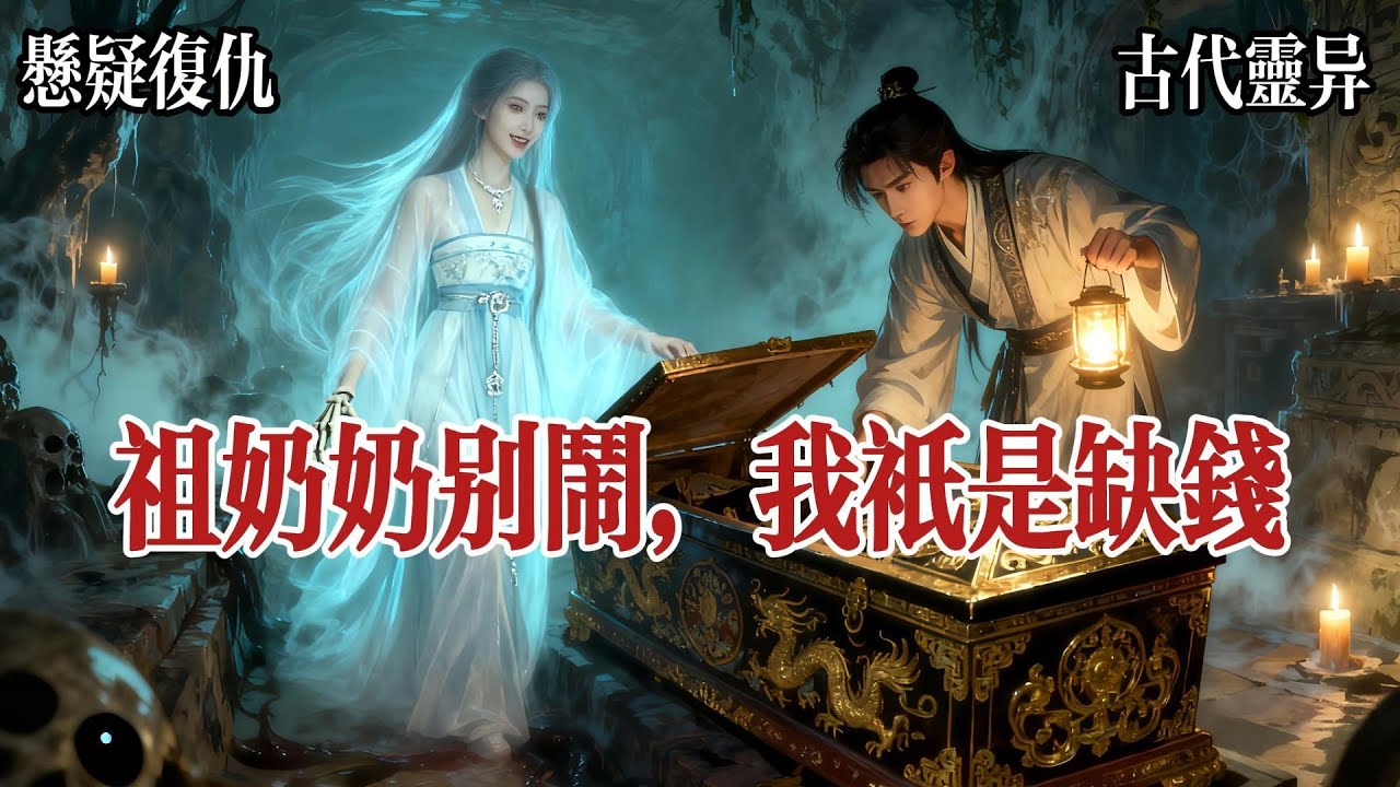 【全視角 HE】死後第一百年，我被人掘了墳。來人是個俊俏的書生。他在鑲金嵌玉的棺材裏一頓翻找似乎想要找出些值錢的物件。可摸索了半天卻摸到了我半副腐敗的軀體。