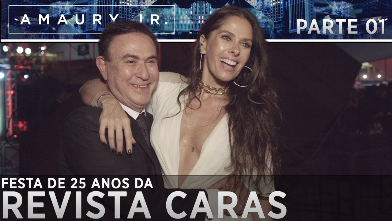 Com festa estrelad&iacute;ssima, revista Caras comemora 25 anos