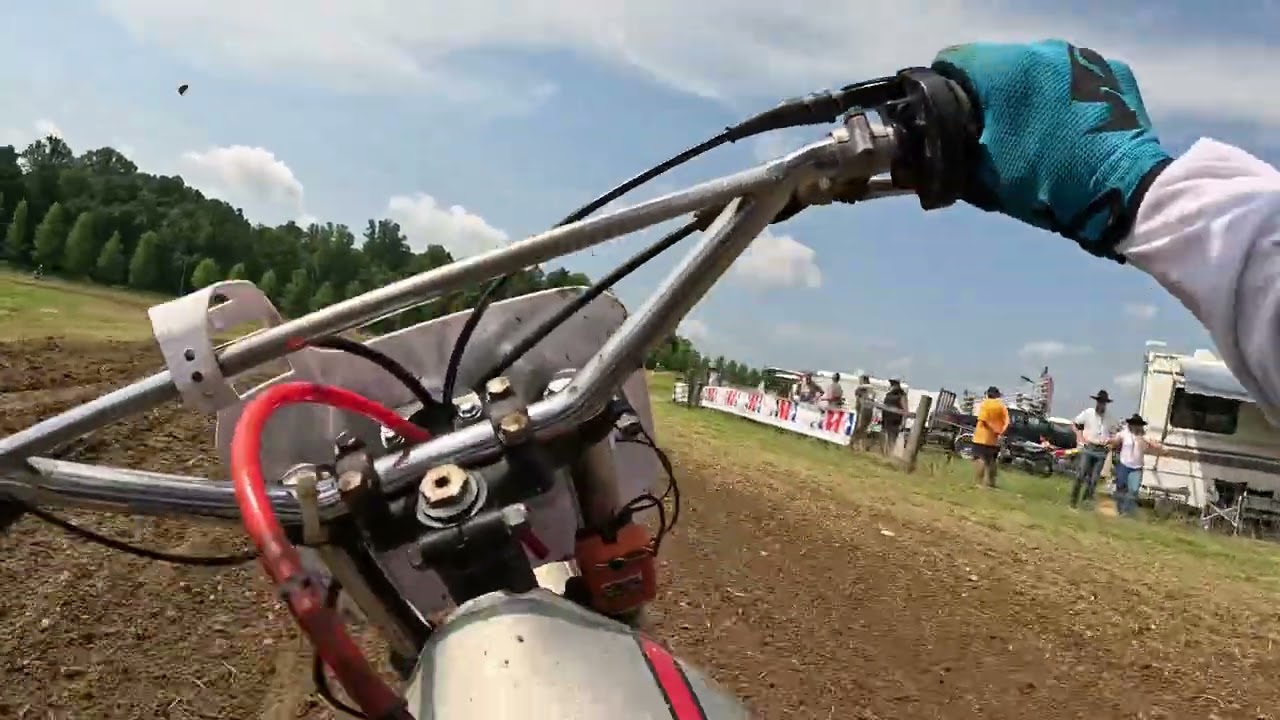 Vintage Motorcycle Days 2025 Mid Ohio -Vintage Open B/C- 1973 Yamaha MX360