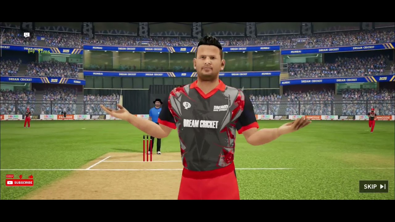 Dream cricket 😉 25 tamil game play #mobile games