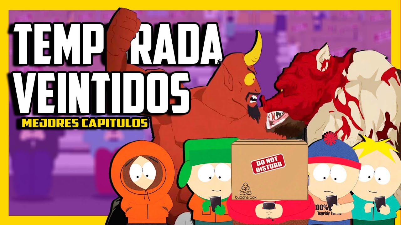 SOUTH PARK temporada veintidós | Resúmenes de series |  Cesar Andre