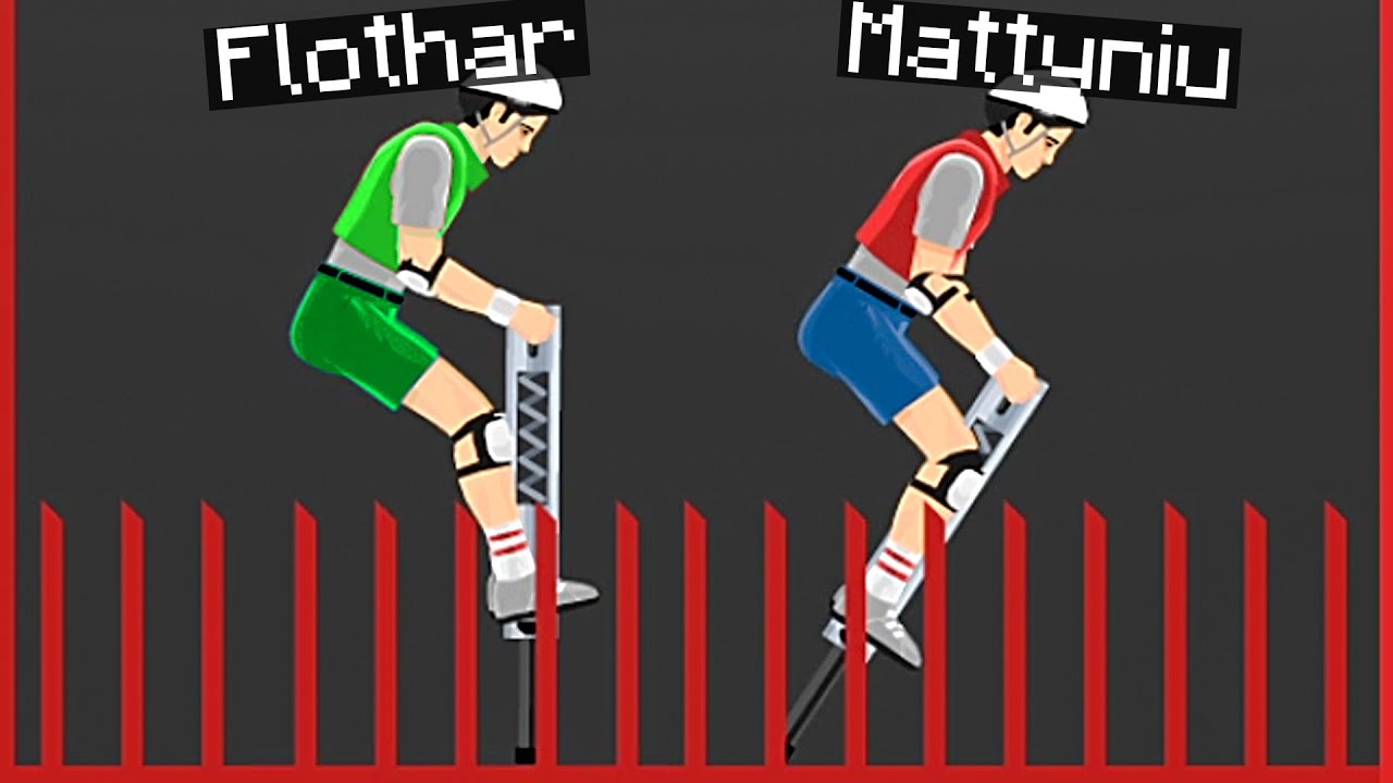 NIKT TEGO NIE PRZEJDZIE! Flothar i Mattyniu w HAPPY WHEELS