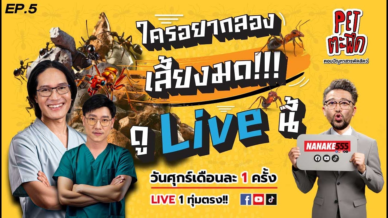 [LIVE] #Petตะพึด ใครอยาก