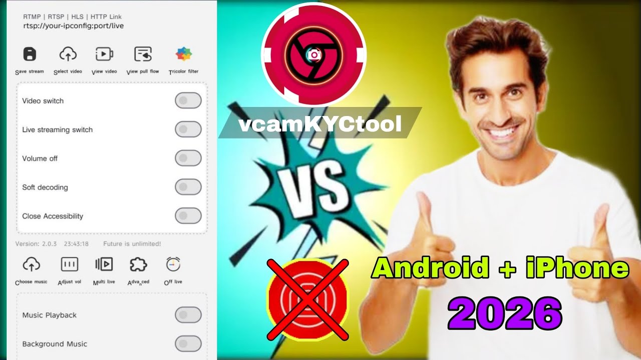 🔥vcamKYCtool 2026 / Virtual camera lunch failed problem solved/ vcamera pro 