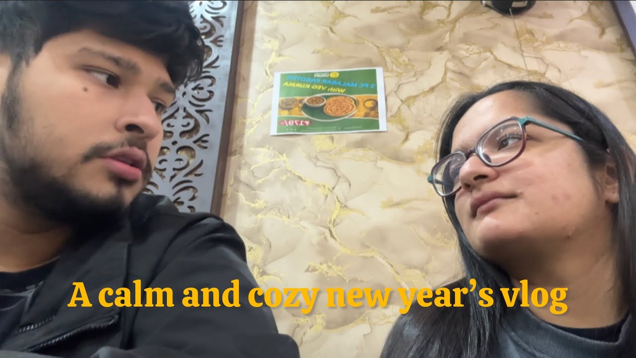 I vlogged our new year (except I didn’t add any voiceover)😛 