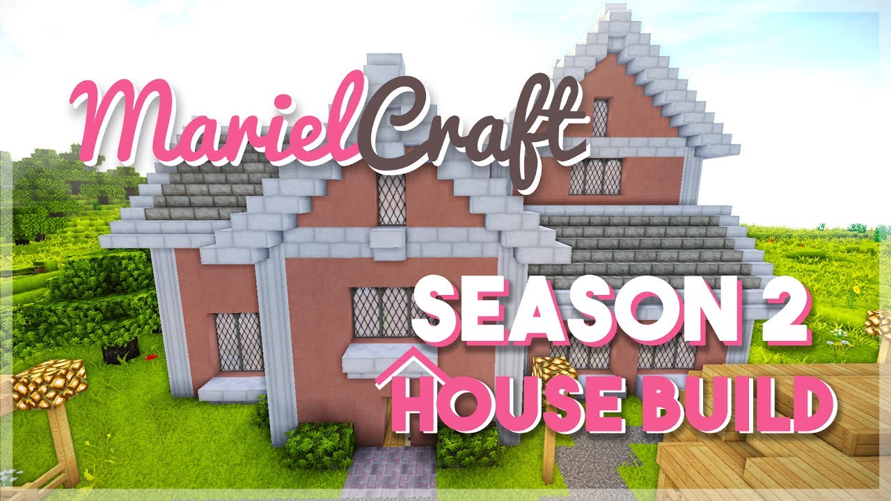MarielCraft | Season 2 - House Speed Build | Marielitai Gaming