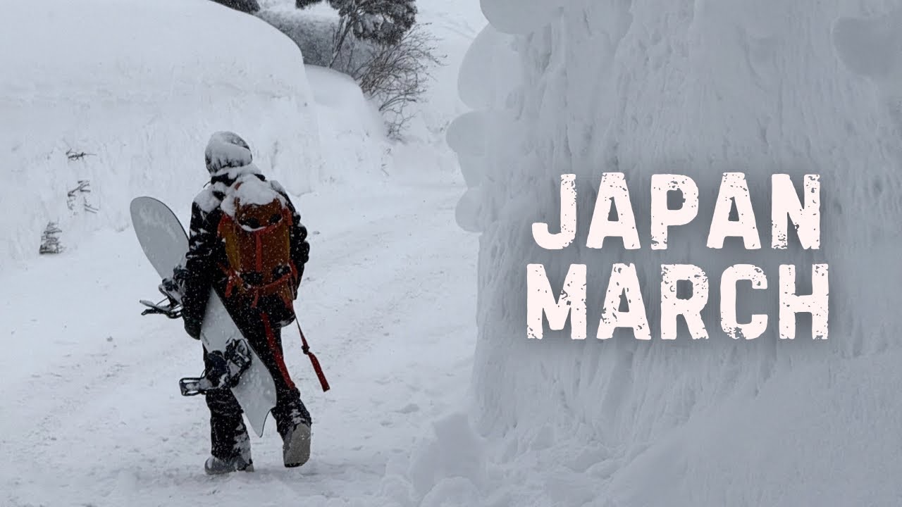 A Day in My Life: Skiing in March at Suginohara Myoko Japan