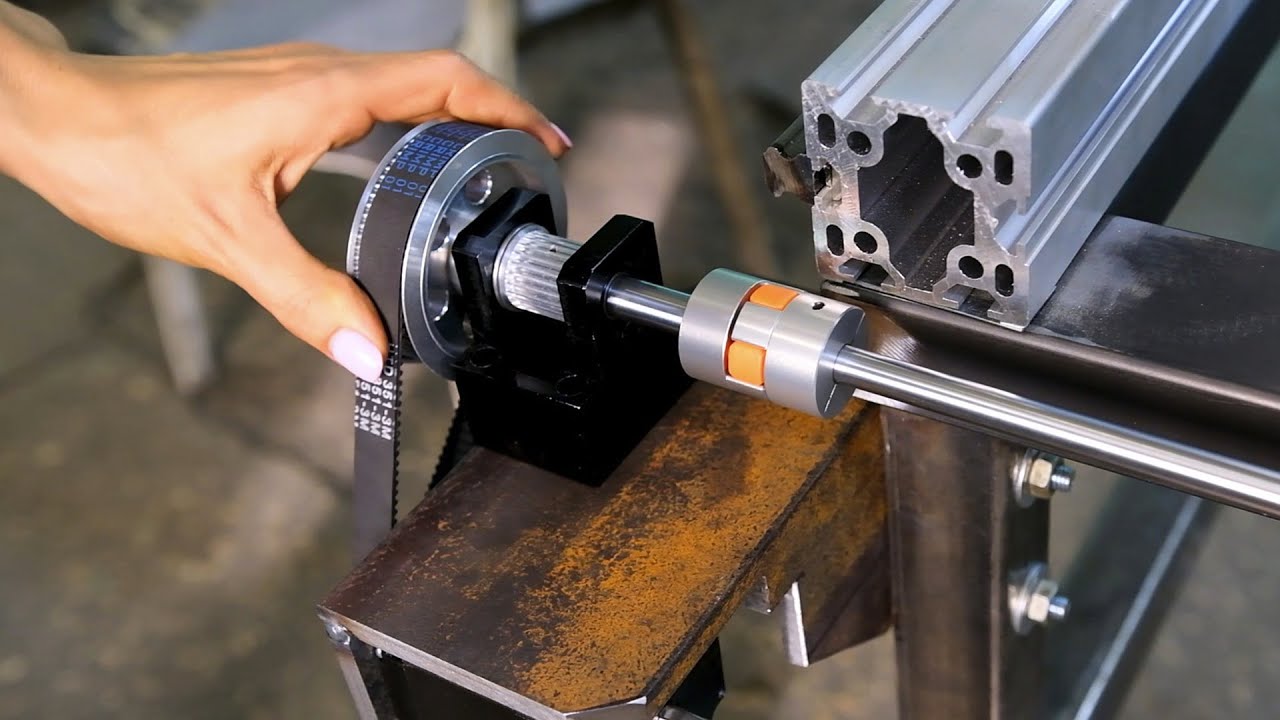 A GIRL builds CNC plasma cutting machine. DIY. Part 1.