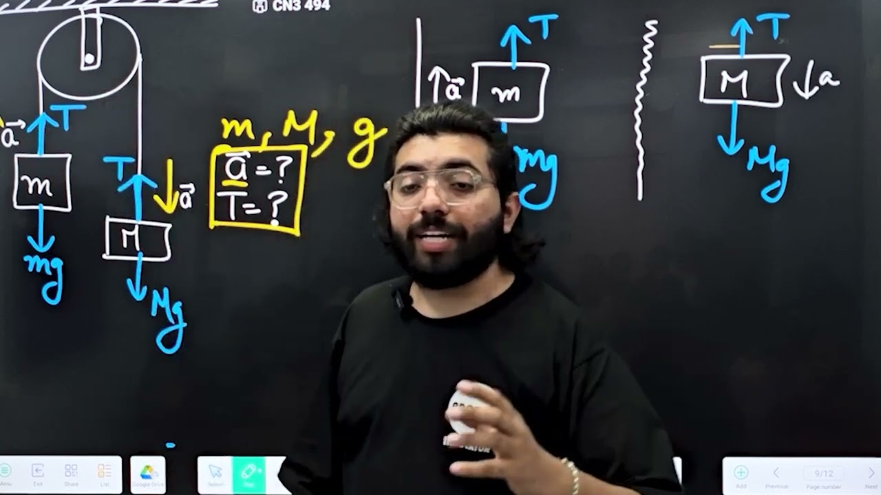 Motion of Connected Bodies (Pulley) | Laws of Motion | Physics | Class - 11 | PROTON ||