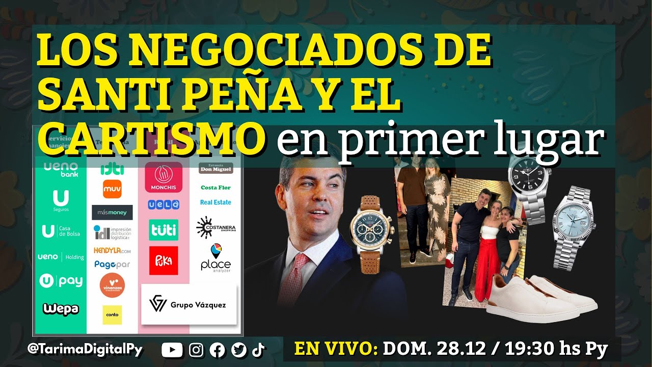 LOS NEGOCIADOS DE SANTI PEÑA Y EL CARTISMO en primer lugar