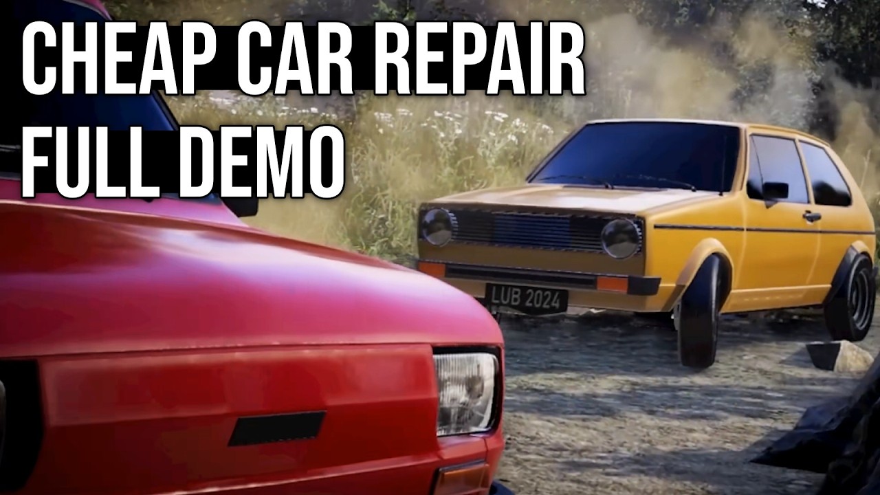 Cheap Car Repair - Full Demo Showcase in 4K 60FPS